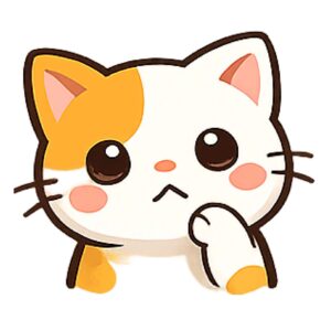 ねこちゃん疑問