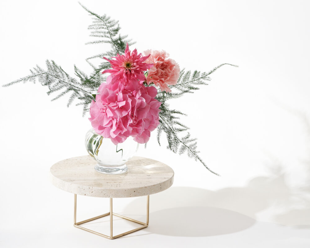 色が選べるのがいいね！ひとはなお花の定期便