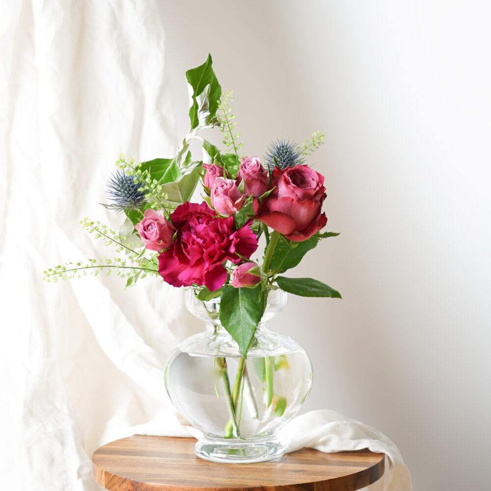 Sブルーパープル選択のひとはなお花の定期便