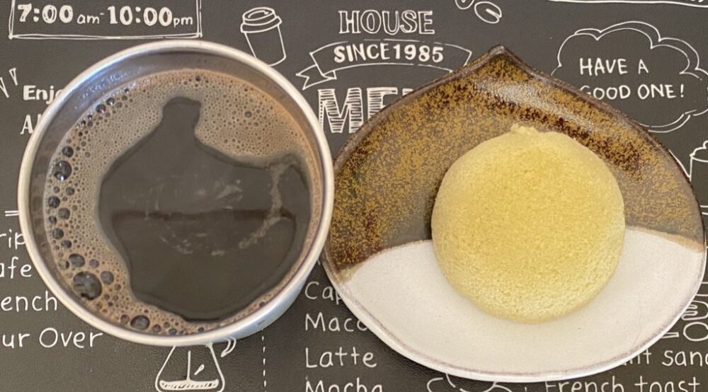 カフェメゾンの推奨ペアリングでオヤツタイム