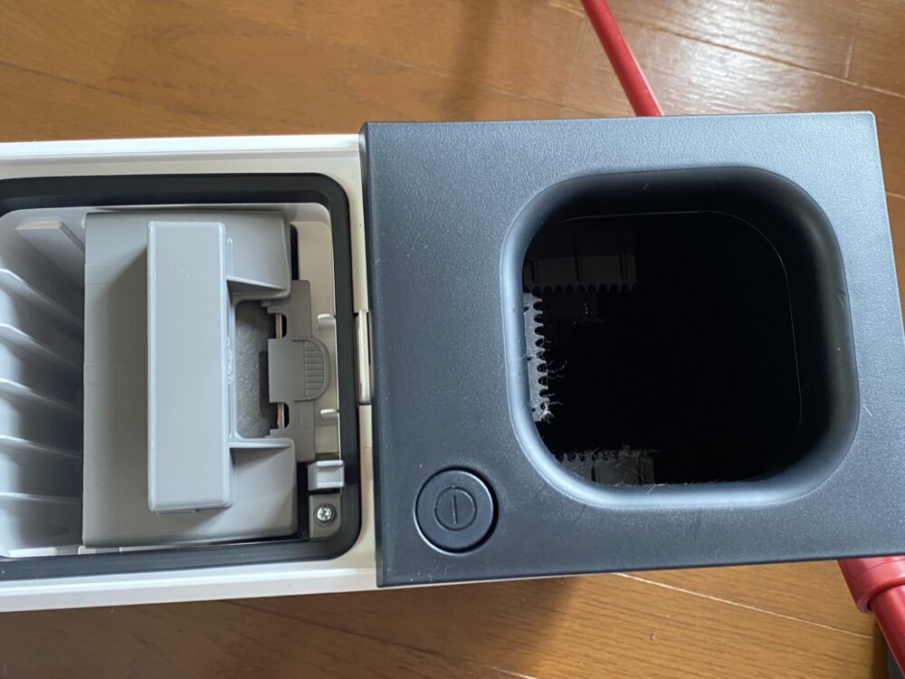 ダスキンクリーナー上からみた画像