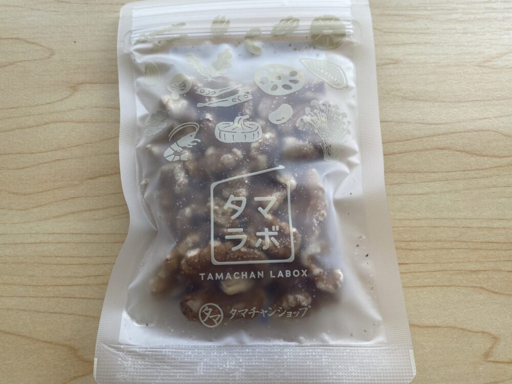 生クルミがタマラボに入っていた