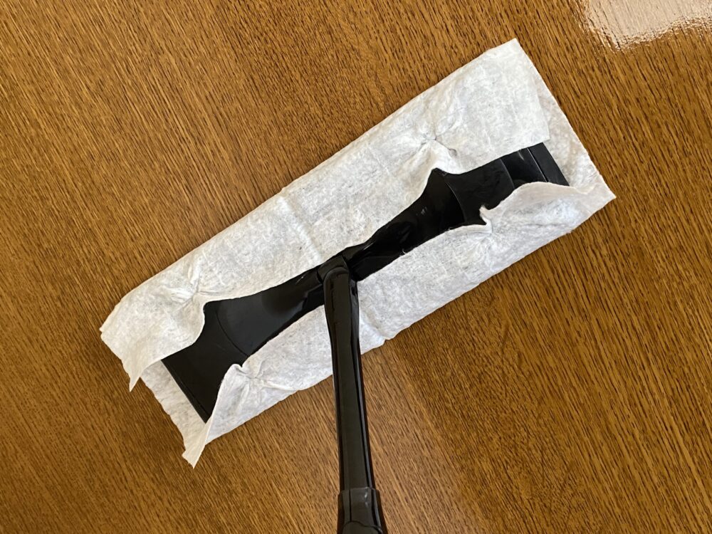 ダスキンモップでお掃除