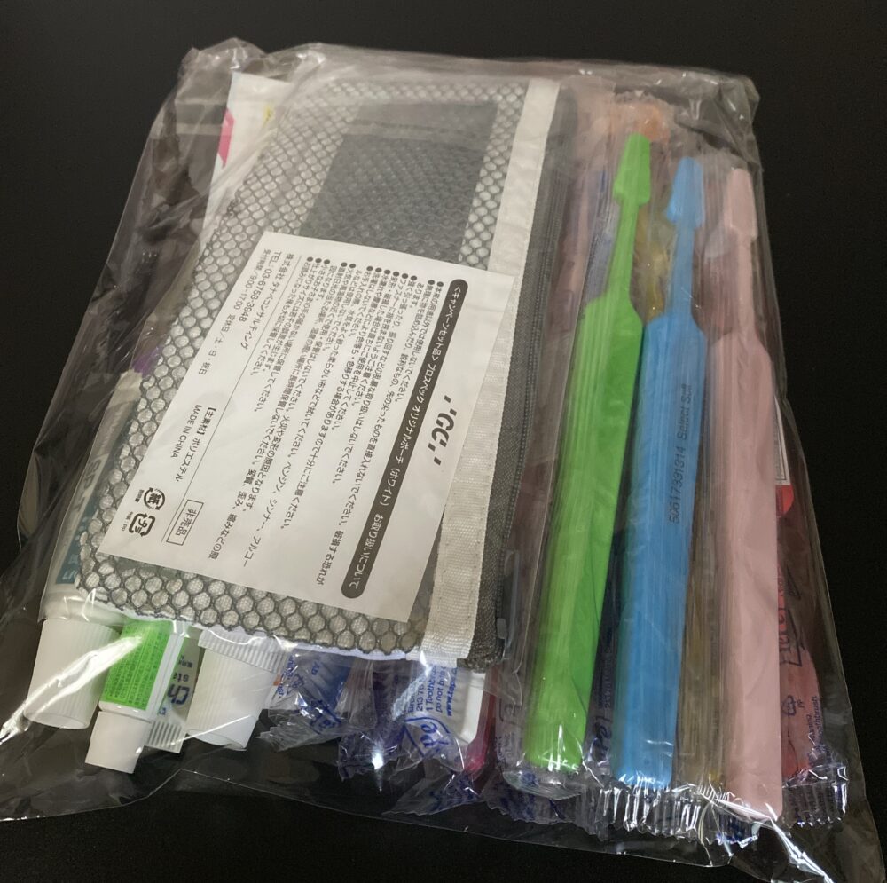 歯ブラシを定期的に買う