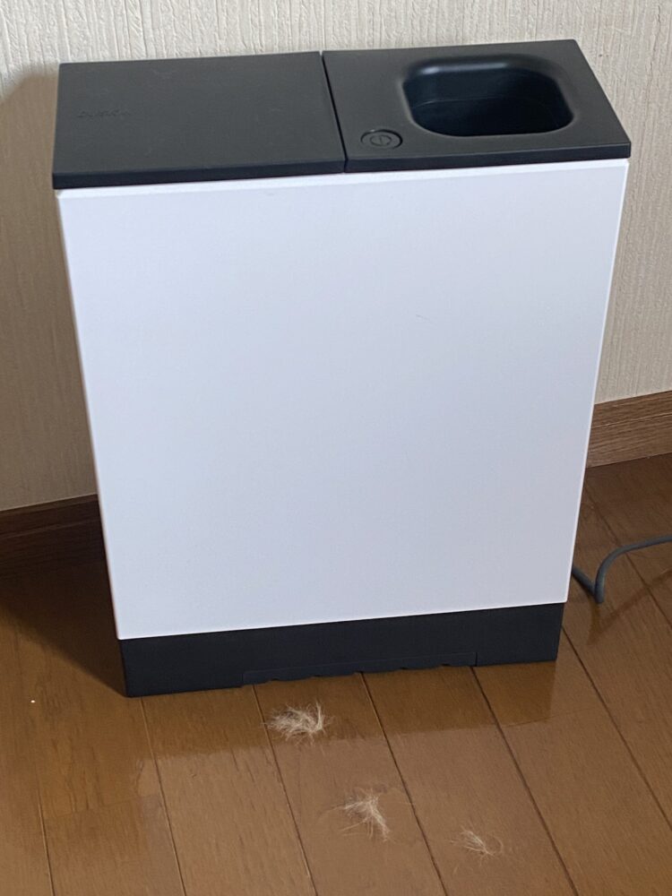 猫の毛どのくらい吸い取るのかダスキンクリーナー試してみました