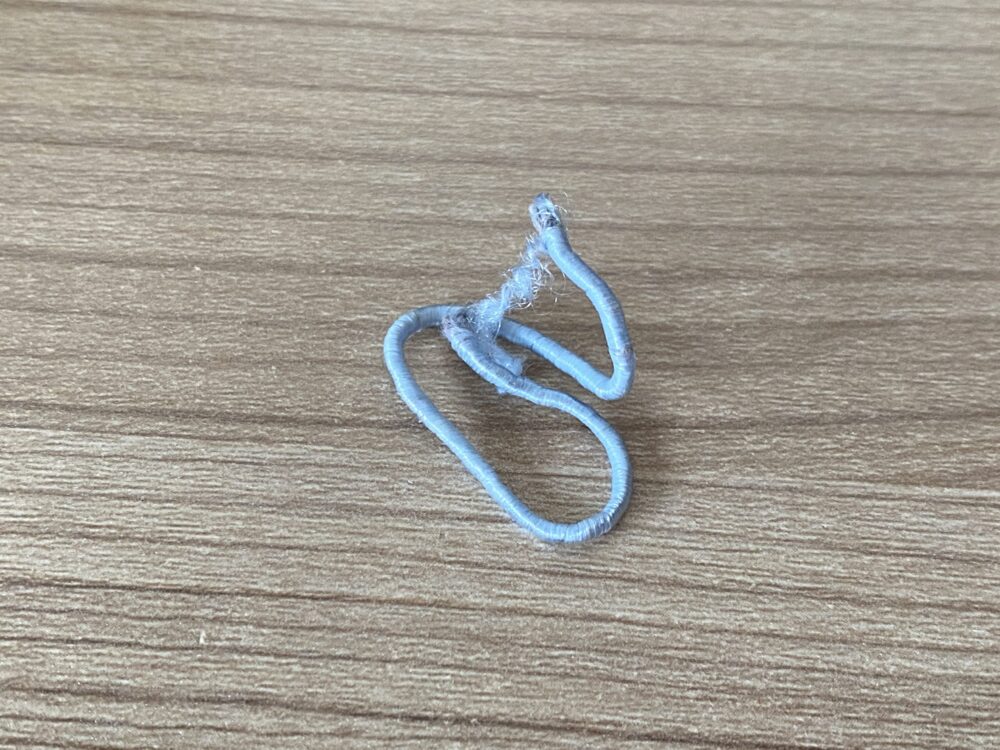 ダスキンモップと似たような長さ、太さの紐