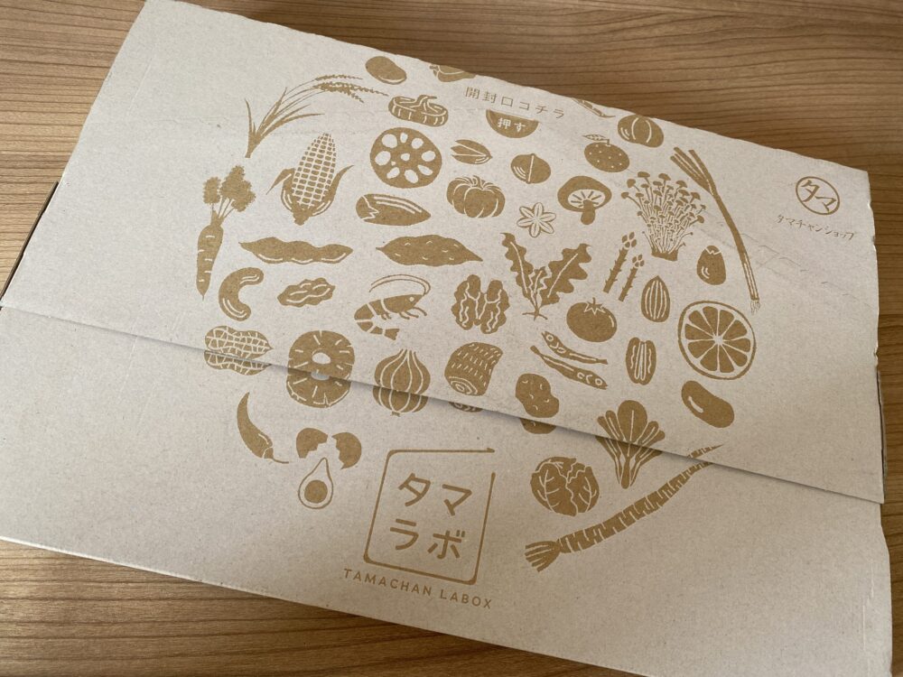 お菓子の定期便タマラボの7月号がとどいた