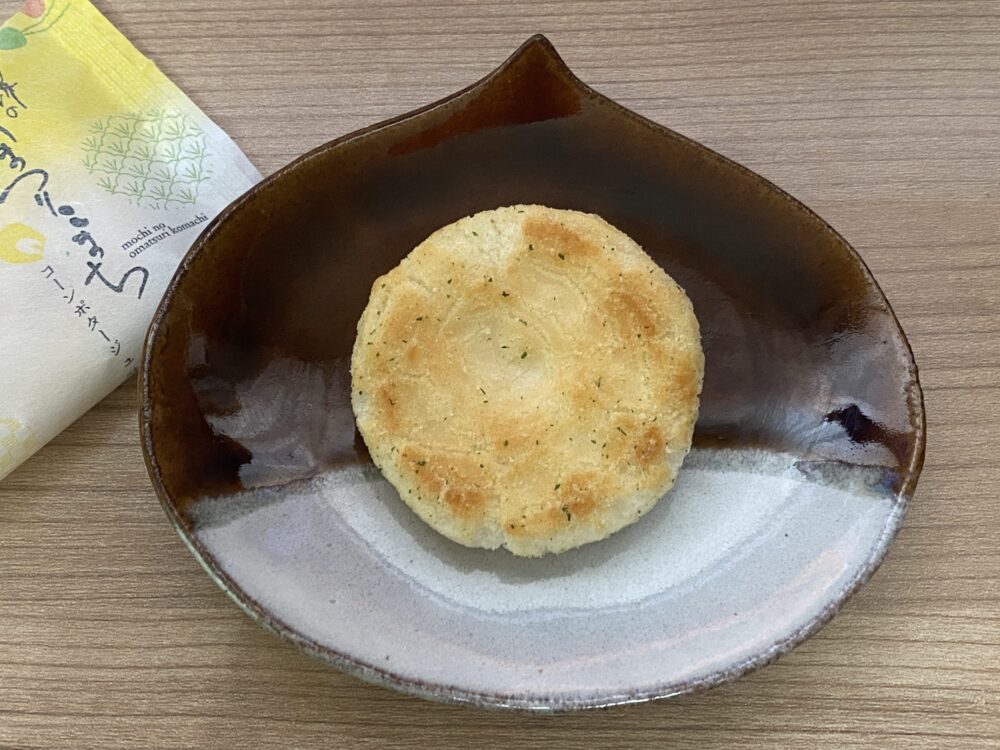コーンポタージュ味のもちのおまつりがもち吉のサブスクに入っていた