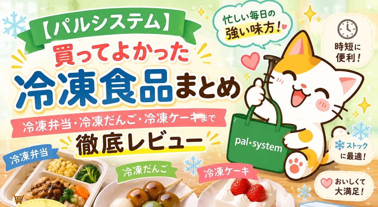 パルシステムの冷凍食品レポ